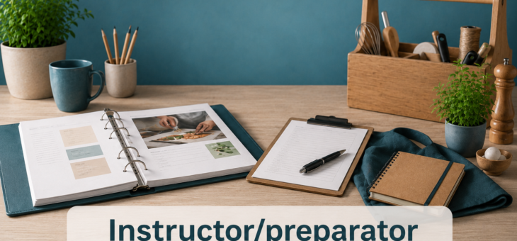 Instructor/preparator formare