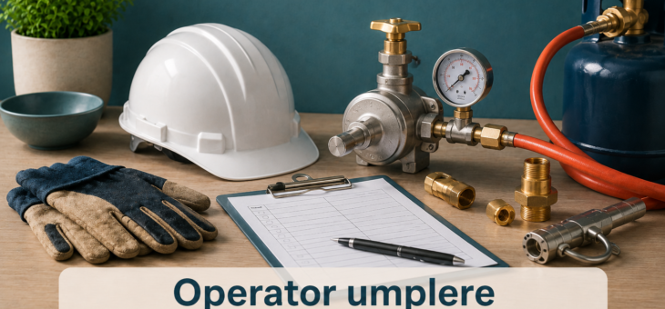 Operator umplere recipiente GPL