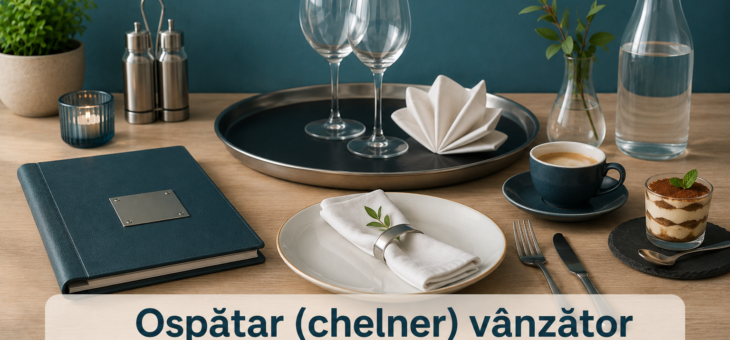 Ospătar (chelner) vânzător în unități de alimentație