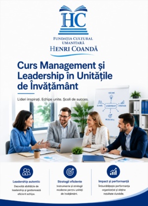 Curs Management și Leadership în Unitățile de Învățământ