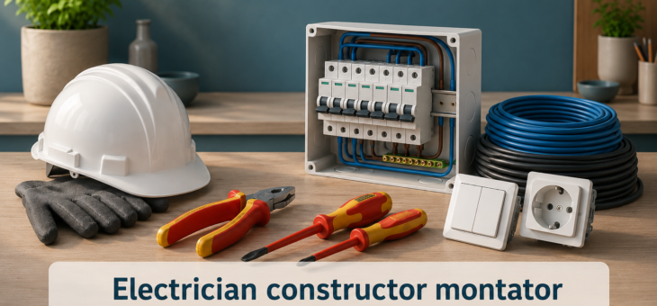 Electrician constructor montator apartaj si cabluri de joasa tensiune