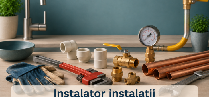 Instalator instalatii tehnico-sanitare si de gaze